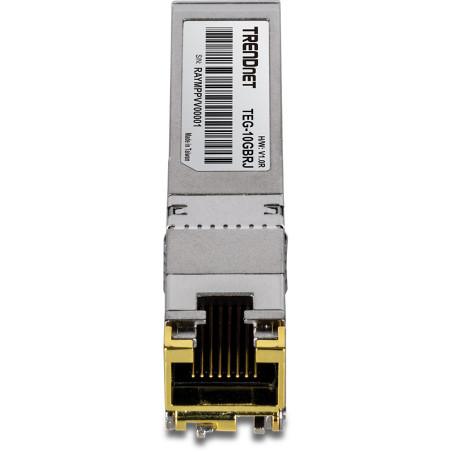 Trendnet TEG-10GBRJ module émetteur-récepteur de réseau Cuivre 10000 Mbit/s RJ-45