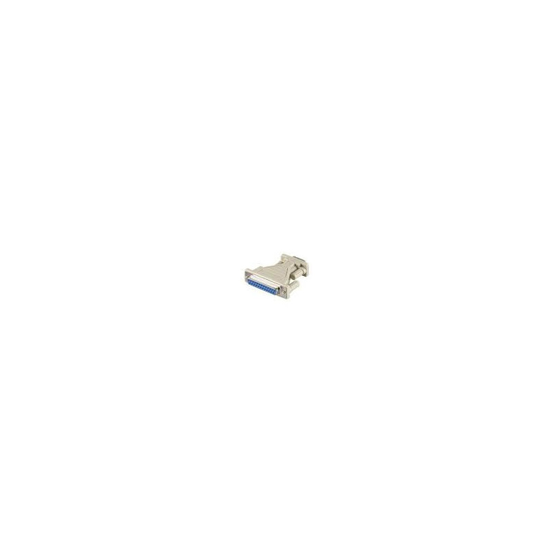 Microconnect ADA925F changeur de genre de câble DB9 DB25 Blanc