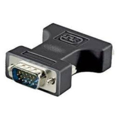 Microconnect MONBG changeur de genre de câble HD15 DVI-I 24+5Pin Noir