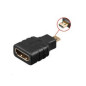 Microconnect HDM19F19MM changeur de genre de câble Micro HDMI HDMI Noir Microconnect HDM19F19MM changeur de genre de câble Micro HDMI HDMI Noir