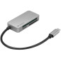Sandberg 136-38 lecteur de carte mémoire USB 3.2 Gen 1 (3.1 Gen 1) Type-C Noir Sandberg 136-38 lecteur de carte mémoire USB 3.2 Gen 1 (3.1 Gen 1) Type-C Noir