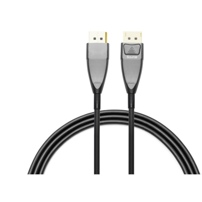 Microconnect DP-MMG-1500V1.4OP câble DisplayPort 15 m Noir Microconnect DP-MMG-1500V1.4OP câble DisplayPort 15 m Noir