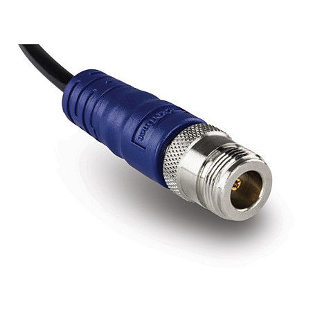 Trendnet TEW-L402 câble coaxial 2 m Type-N Noir, Bleu