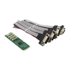 Microconnect MC-M.2-334 carte et adaptateur d'interfaces Interne RS-232