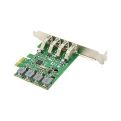 Microconnect MC-PCIE-634 carte et adaptateur d'interfaces Interne USB 2.0