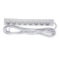 Microconnect GRU00850WDK multiprise 5 m 8 sortie(s) CA Intérieure Blanc Microconnect GRU00850WDK multiprise 5 m 8 sortie(s) CA Intérieure Blanc