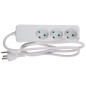 Microconnect MC-GRU0330DK multiprise 3 m 3 sortie(s) CA Intérieure Blanc Microconnect MC-GRU0330DK multiprise 3 m 3 sortie(s) CA Intérieure Blanc