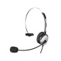 Sandberg USB Mono Headset Saver Casque Avec fil Arceau Bureau/Centre d'appels USB Type-A Noir, Argent Sandberg USB Mono Headset Saver Casque Avec fil Arceau Bureau/Centre d'appels USB Type-A Noir, Argent