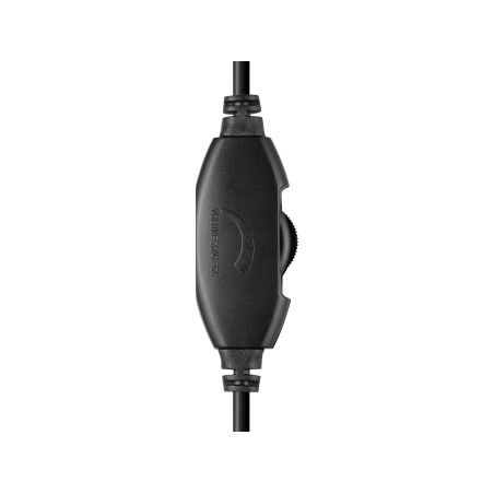 Sandberg MiniJack Mono Headset Saver Casque Avec fil Arceau Bureau/Centre d'appels Noir, Argent