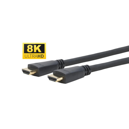 Vivolink PROHDMIFUHD3 câble HDMI 3 m HDMI Type A (Standard) Noir