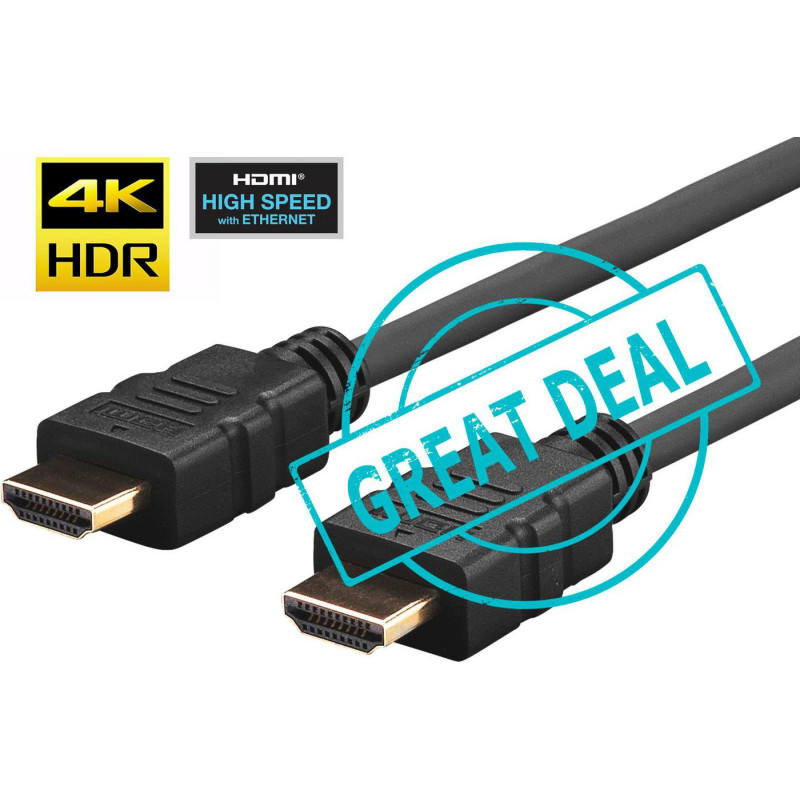 Vivolink PROHDMIHD5-BULK câble HDMI 5 m HDMI Type A (Standard) Noir Vivolink PROHDMIHD5-BULK câble HDMI 5 m HDMI Type A (Standard) Noir