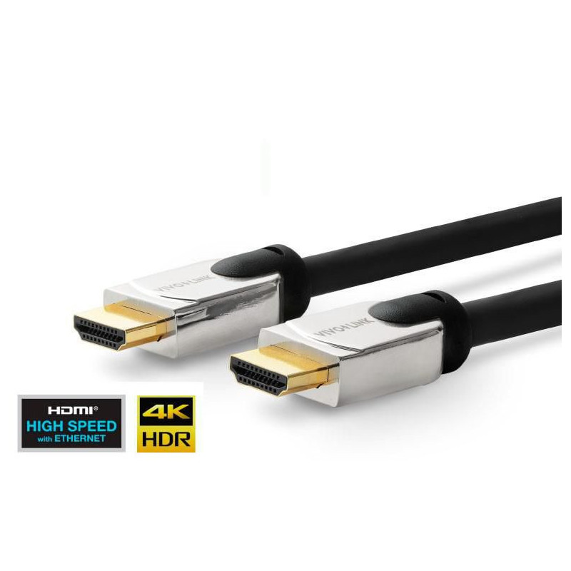 Vivolink PROHDMIHDM1.5 câble HDMI 1,5 m HDMI Type A (Standard) Noir Vivolink PROHDMIHDM1.5 câble HDMI 1,5 m HDMI Type A (Standard) Noir