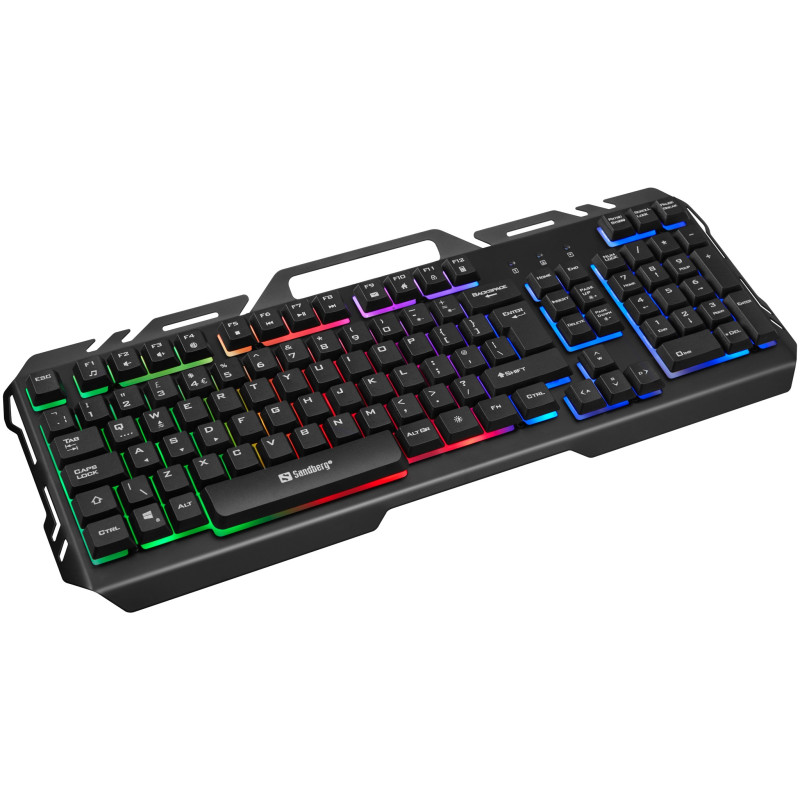 Sandberg 640-25 clavier USB AZERTY Belge Noir Sandberg 640-25 clavier USB AZERTY Belge Noir