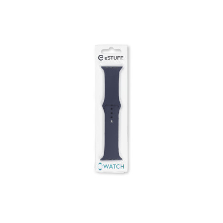 eSTUFF Apple Silicone Watch Band Bande Bleu