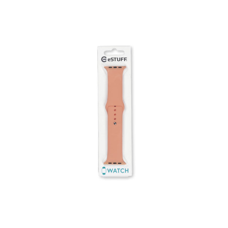 eSTUFF Apple Silicone Watch Band New Bande Pêche