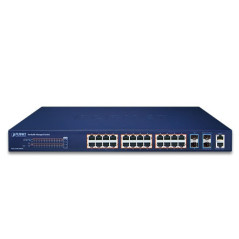 PLANET SGS-5240-24P4X commutateur réseau Géré L2/L3 Gigabit Ethernet (10/100/1000) Connexion Ethernet, supportant