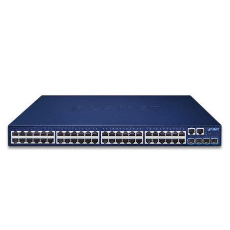 PLANET SGS-5240-48T4X commutateur réseau Géré L2/L3 Gigabit Ethernet (10/100/1000) Bleu