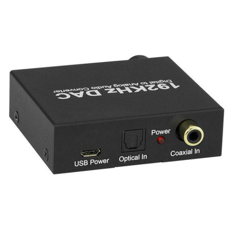 Microconnect MC-DAC-04 convertisseur audio Noir