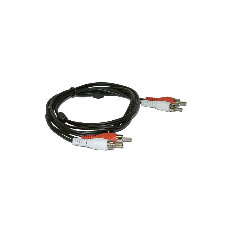 Microconnect 2xRCA/2xRCA 1.5m câble audio 1,5 m Noir, Rouge, Blanc Microconnect 2xRCA/2xRCA 1.5m câble audio 1,5 m Noir, Rouge, Blanc