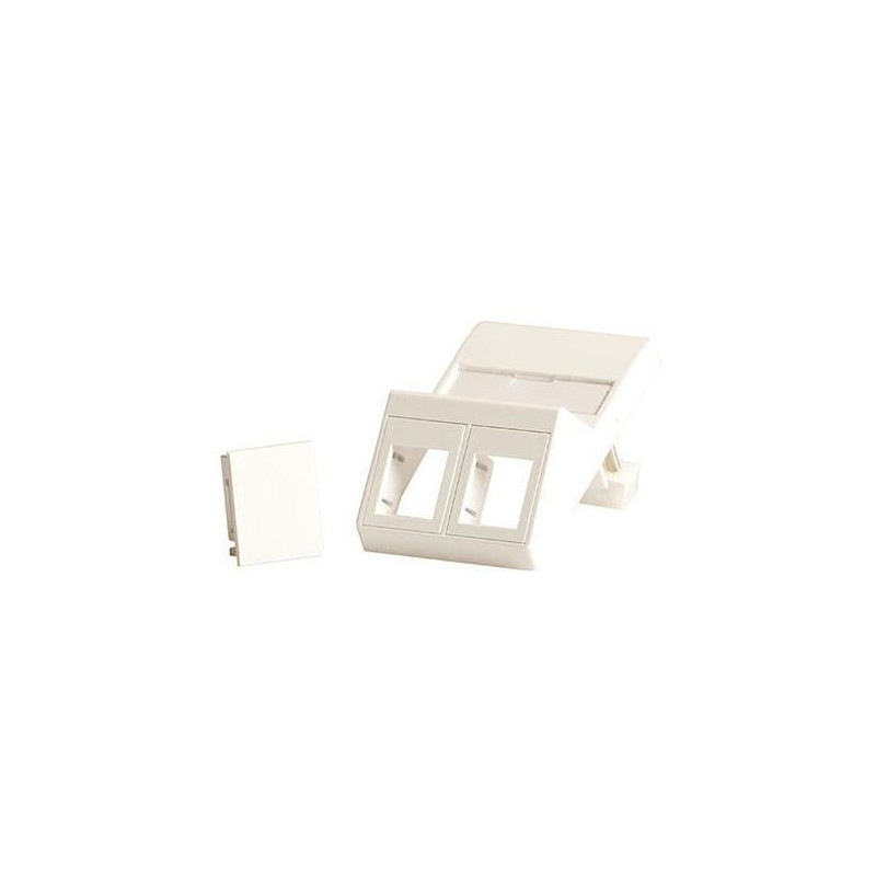 Lanview LVN126105 Plaque de commutation et obturateur Blanc Lanview LVN126105 Plaque de commutation et obturateur Blanc