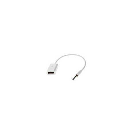 Microconnect AUDUSBFW câble audio 0,2 m 3,5mm USB Type-A Blanc