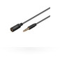Microconnect 3.5mm - 3.5mm, 2.0m câble audio 2 m 3,5mm Noir Microconnect 3.5mm - 3.5mm, 2.0m câble audio 2 m 3,5mm Noir