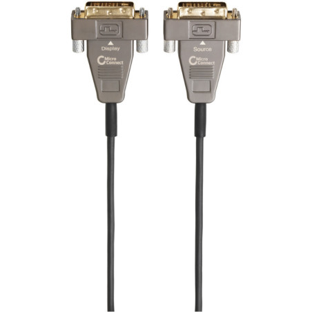 Microconnect MONCC30OP câble DVI 30 m DVI-D Noir