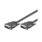 Microconnect 1m DVI-D M/M câble DVI Noir Microconnect 1m DVI-D M/M câble DVI Noir