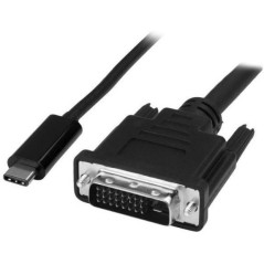 Microconnect USB3.1CDVI18B câble vidéo et adaptateur 1,8 m USB Type-C DVI-D Noir
