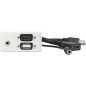 Vivolink WI221294 prise de courant HDMI + USB A + 3,5 mm Blanc Vivolink WI221294 prise de courant HDMI + USB A + 3,5 mm Blanc