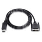 Microconnect DisplayPort - DVI 24+1 M-M 2m Noir Microconnect DisplayPort - DVI 24+1 M-M 2m Noir