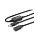 Microconnect USB2.0AAF05A câble USB 0,5 m USB 2.0 USB A Noir Microconnect USB2.0AAF05A câble USB 0,5 m USB 2.0 USB A Noir