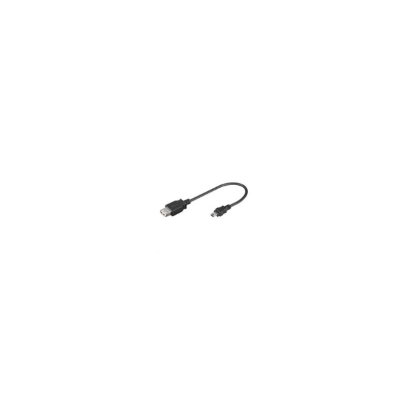 Microconnect USBAFBM câble USB 0,2 m USB 2.0 USB A Mini-USB B Noir Microconnect USBAFBM câble USB 0,2 m USB 2.0 USB A Mini-USB B Noir