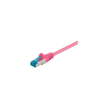 Microconnect SFTP6A03PI câble de réseau Rose 3 m Cat6a S/FTP (S-STP)