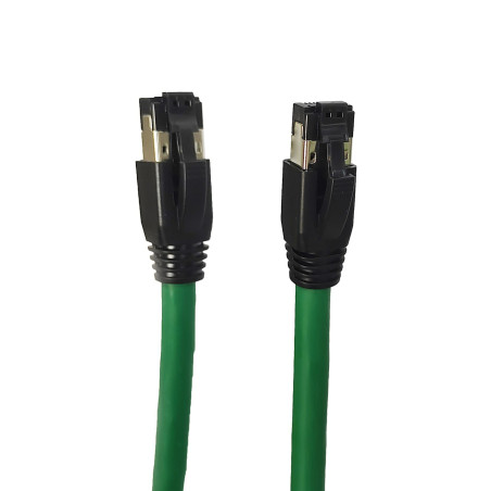 Microconnect MC-SFTP80025G câble de réseau Vert 0,25 m Cat8.1 S/FTP (S-STP)