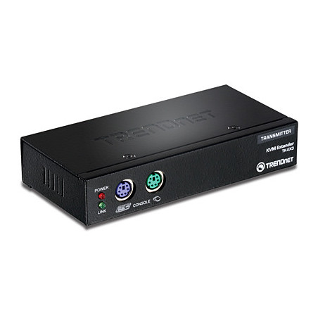 Trendnet TK-EX3 commutateur écran, clavier et souris Noir