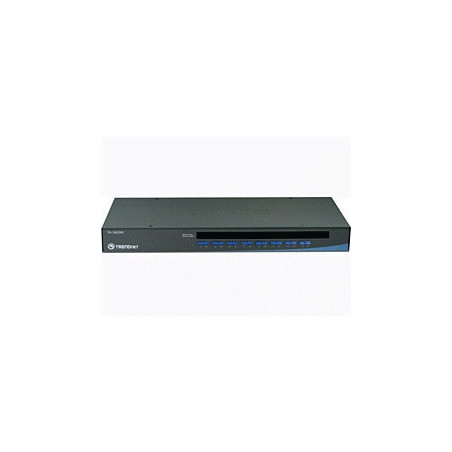 Trendnet 16-Port USB/PS/2 Rack Mount KVM Switch commutateur écran, clavier et souris Grille de montage Noir