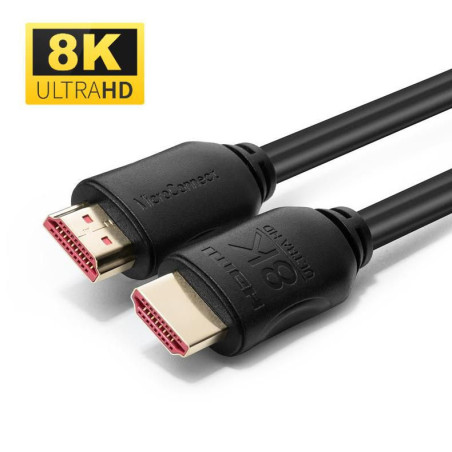 Microconnect MC-HDM19190.5V2.1 câble HDMI 0,5 m HDMI Type A (Standard) Noir