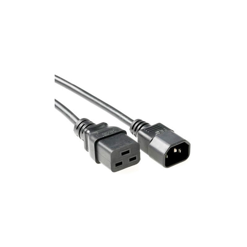 Microconnect PE0191405 câble électrique Noir 0,5 m Coupleur C19 Coupleur C14 Microconnect PE0191405 câble électrique Noir 0,5 m Coupleur C19 Coupleur C14