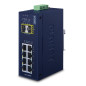 PLANET IGS-1020TF commutateur réseau Non-géré Gigabit Ethernet (10/100/1000) Bleu PLANET IGS-1020TF commutateur réseau Non-géré Gigabit Ethernet (10/100/1000) Bleu
