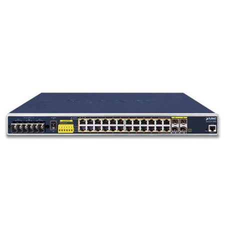 PLANET IGS-6325-24P4S commutateur réseau Géré L3 Gigabit Ethernet (10/100/1000) Connexion Ethernet, supportant l'alimentation