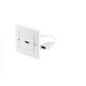 Microconnect HDMWALL1 prise de courant HDMI Blanc Microconnect HDMWALL1 prise de courant HDMI Blanc