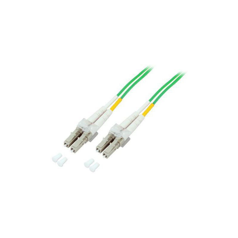 Microconnect FIB551001 câble de fibre optique 1 m LC OM5 Vert Microconnect FIB551001 câble de fibre optique 1 m LC OM5 Vert