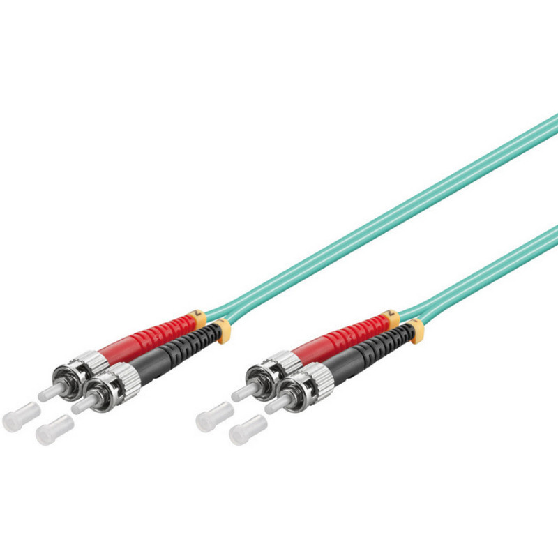 Microconnect FIB112015 câble de fibre optique 15 m ST/UPC OM3 Couleur aqua, Bleu Microconnect FIB112015 câble de fibre optique 15 m ST/UPC OM3 Couleur aqua, Bleu