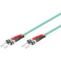 Microconnect FIB112015 câble de fibre optique 15 m ST/UPC OM3 Couleur aqua, Bleu Microconnect FIB112015 câble de fibre optique 15 m ST/UPC OM3 Couleur aqua, Bleu