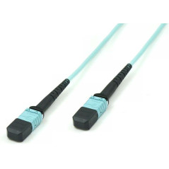 Microconnect FIB996002 câble de fibre optique 2 m MPO OM3 Couleur aqua