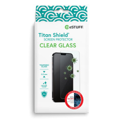 eSTUFF Titan Shield Antibacterial Glass Screen Protector for iPhone 13 mini Protection d'écran transparent Apple 1 pièce(s)