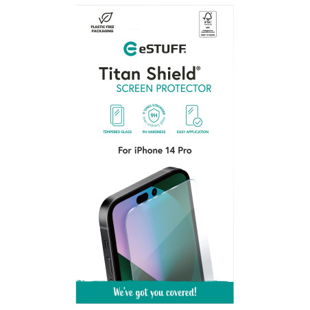 eSTUFF ES501360 écran et protection arrière de téléphones portables Protection d'écran transparent Apple 1 pièce(s)