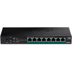 Trendnet TPE-TG380 commutateur réseau Non-géré 2.5G Ethernet (100/1000/2500) Connexion Ethernet, supportant l'alimentation via