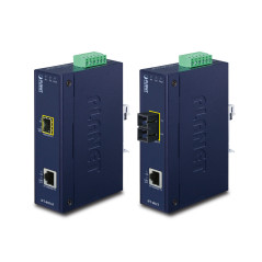 PLANET IFT-802T convertisseur de support réseau 200 Mbit/s 1310 nm Bleu